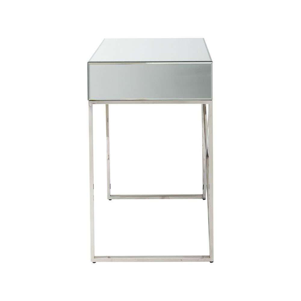 Rocco Mirrored Glass Console Table