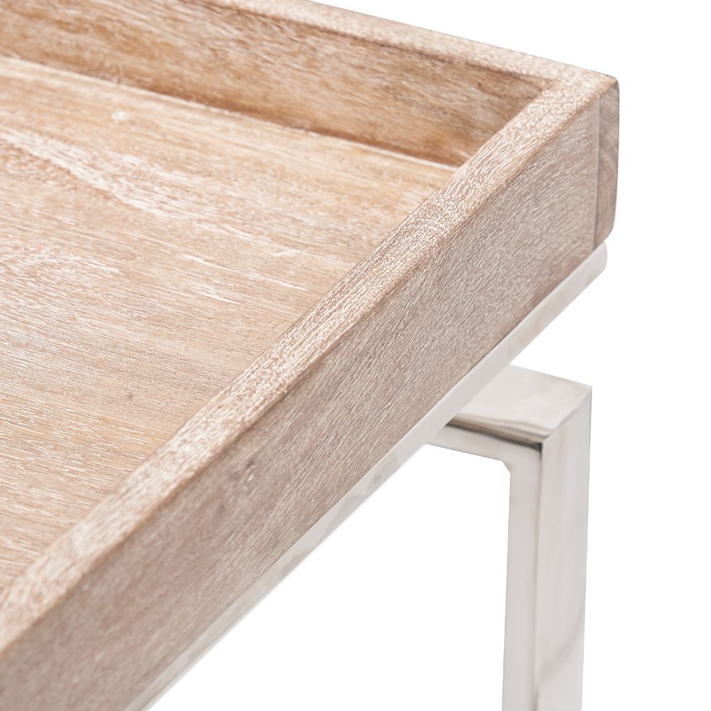 Evelyn Mango Wood Console Table