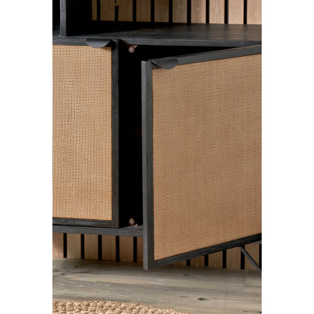Fiji Black Acacia Wood Sideboard
