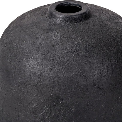 Fibrestone Black Decorative Tall Vase