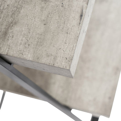 Jersey Concrete Effect 4 Shelf Unit