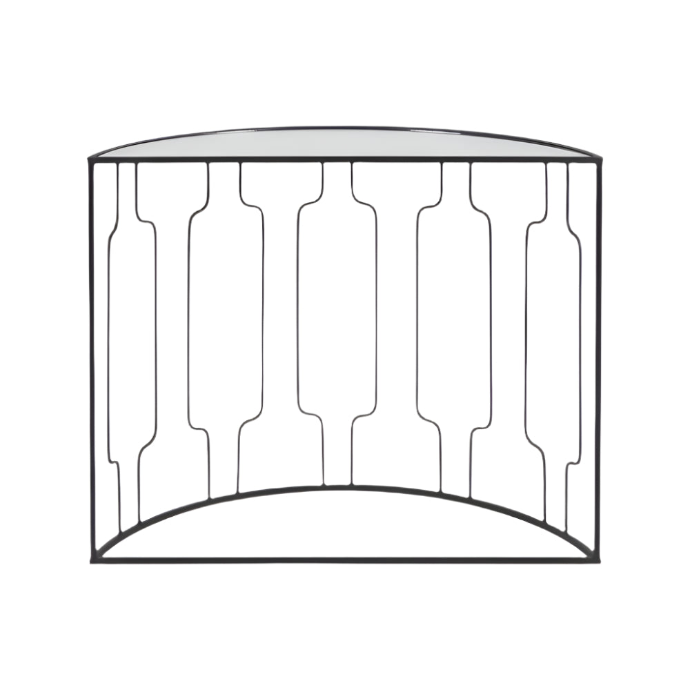 Caprisse Half Moon Console Table