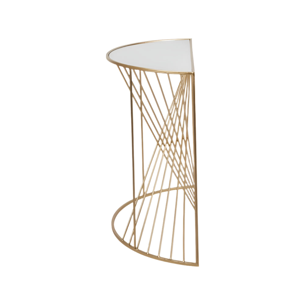 Liberty Half Moon Console Table