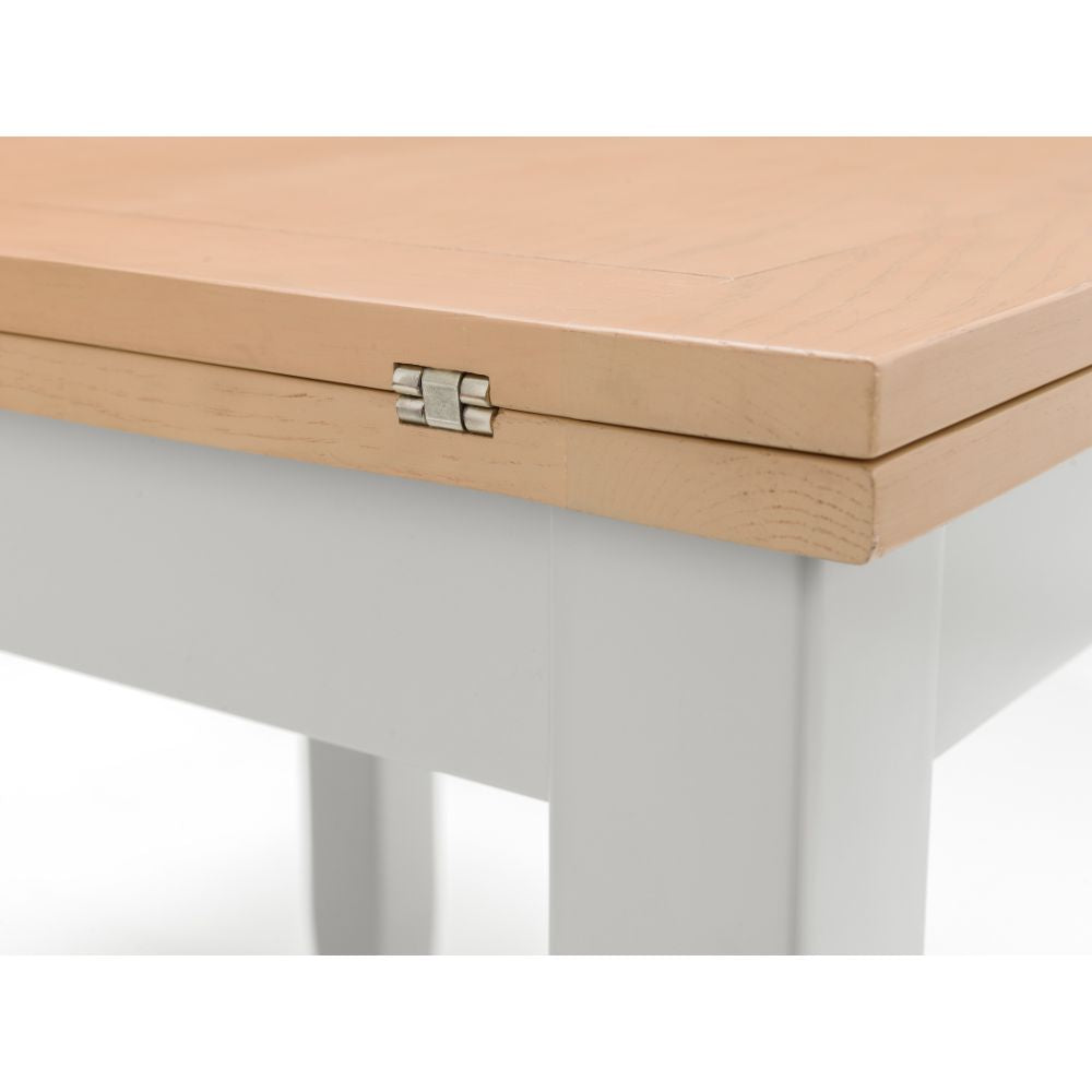 Richmond Flip-Top Elephant Grey Dining Table