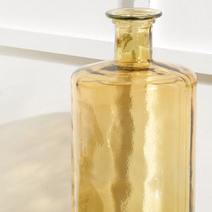 Recycled Glass Bottle Vase Tall