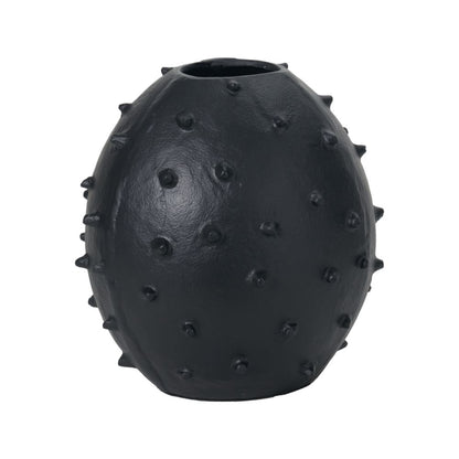 Metal Vase with Bobbles