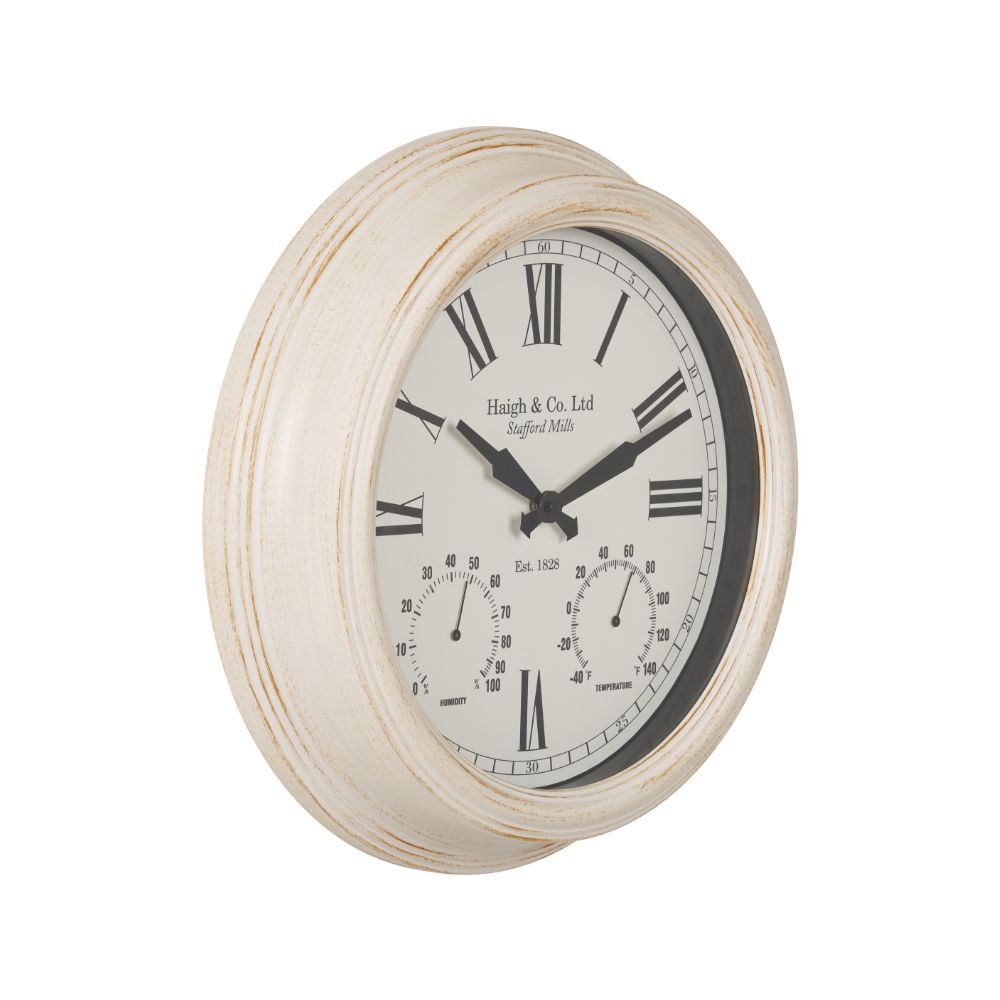 Antique Effect Indoor Outdoor Wall Clock