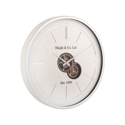 Wood Working Cog Wall Clock