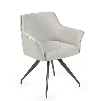 Noah Ivory Fabric Dining Chair