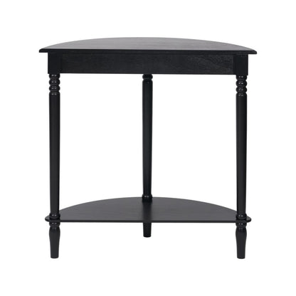 Heritage Pine Wood Half Moon Console Table