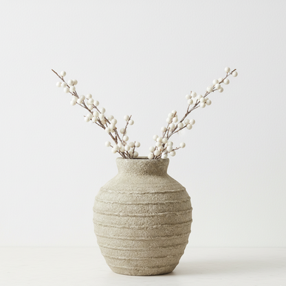 Tuscan Grey Medium Vase