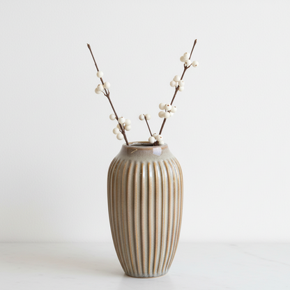 Sabbia Ribbed Vase
