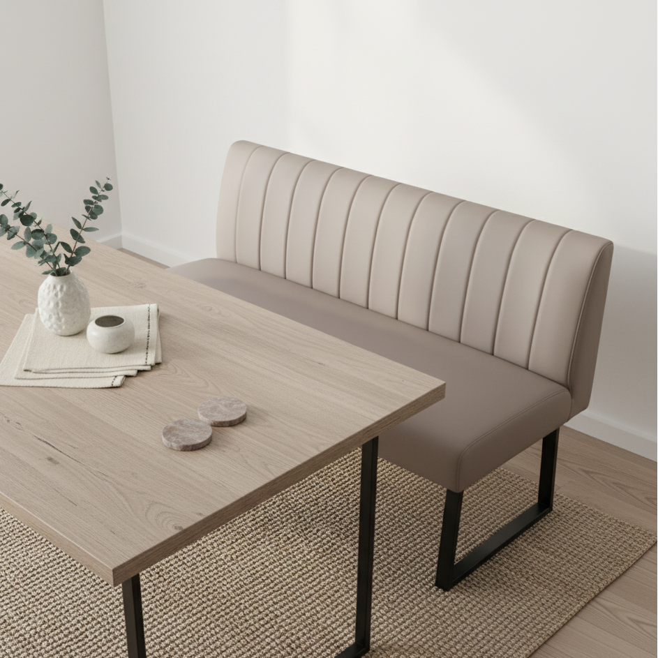 Taupe Corner Bench - Part 1