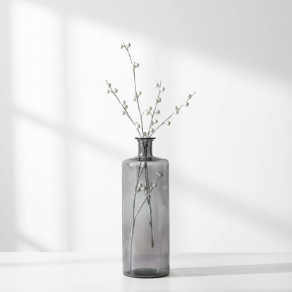 Recycled Glass Bottle Vase Tall