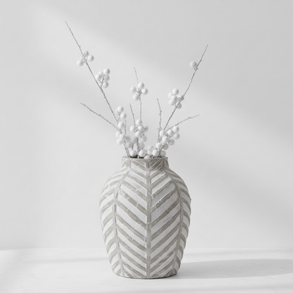 Bloomville Stone Vase