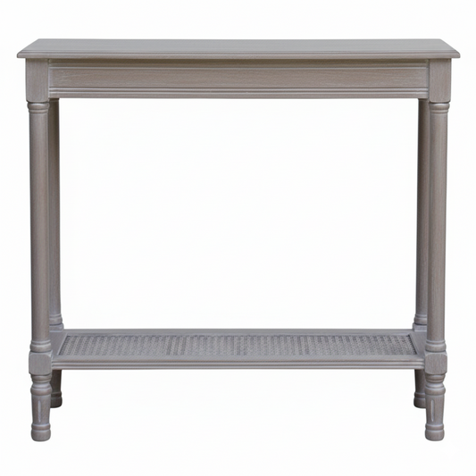 Serene Rattan Console Table
