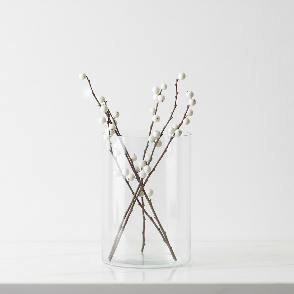 Tasman Glass Cylinder Large Vase