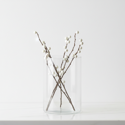 Tasman Glass Cylinder Large Vase