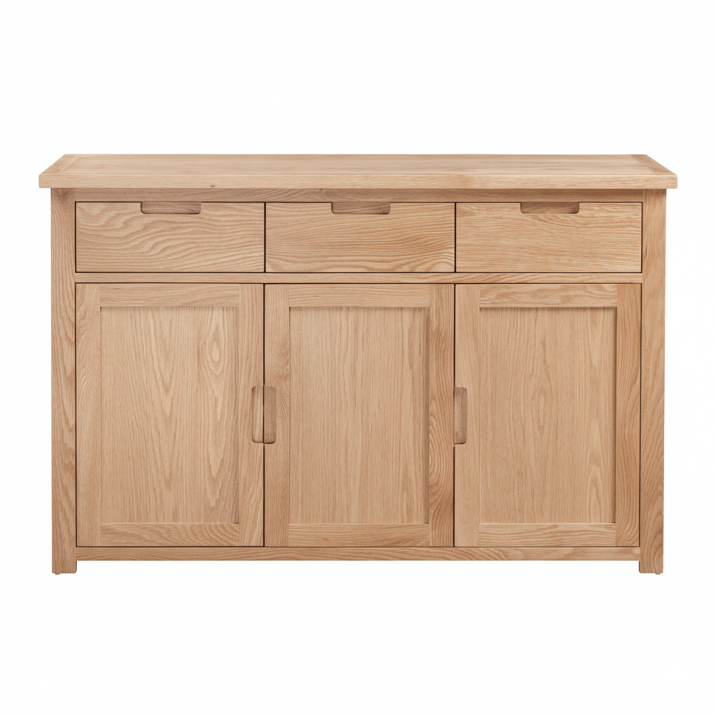 Chester Solid Oak Large Sideboard