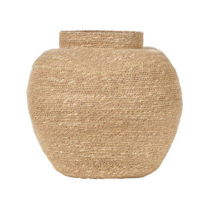 Seagrass Natural Urn Shaped Basket
