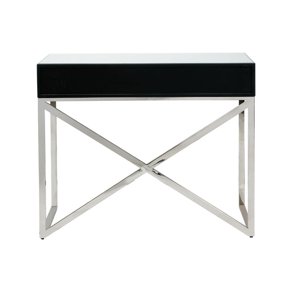 Rocco Mirrored Glass Console Table