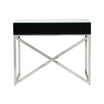 Rocco Mirrored Glass Console Table