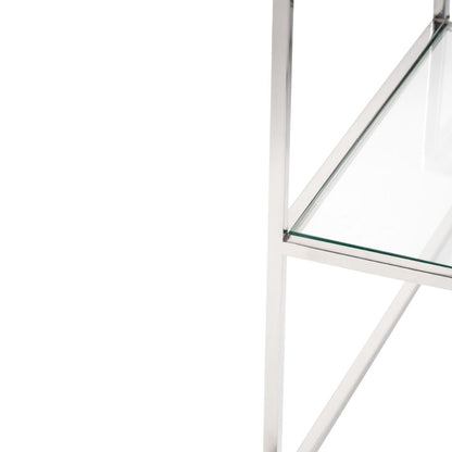 Aleandra Glass Console Table
