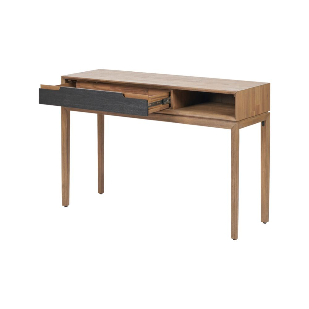 Gio Acacia Wood 1 Drawer Console Table