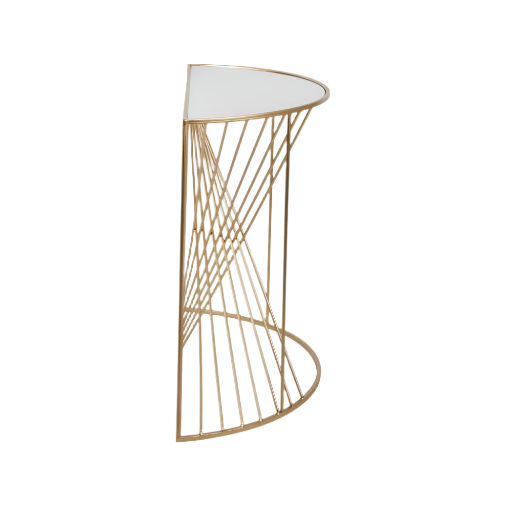 Liberty Half Moon Console Table