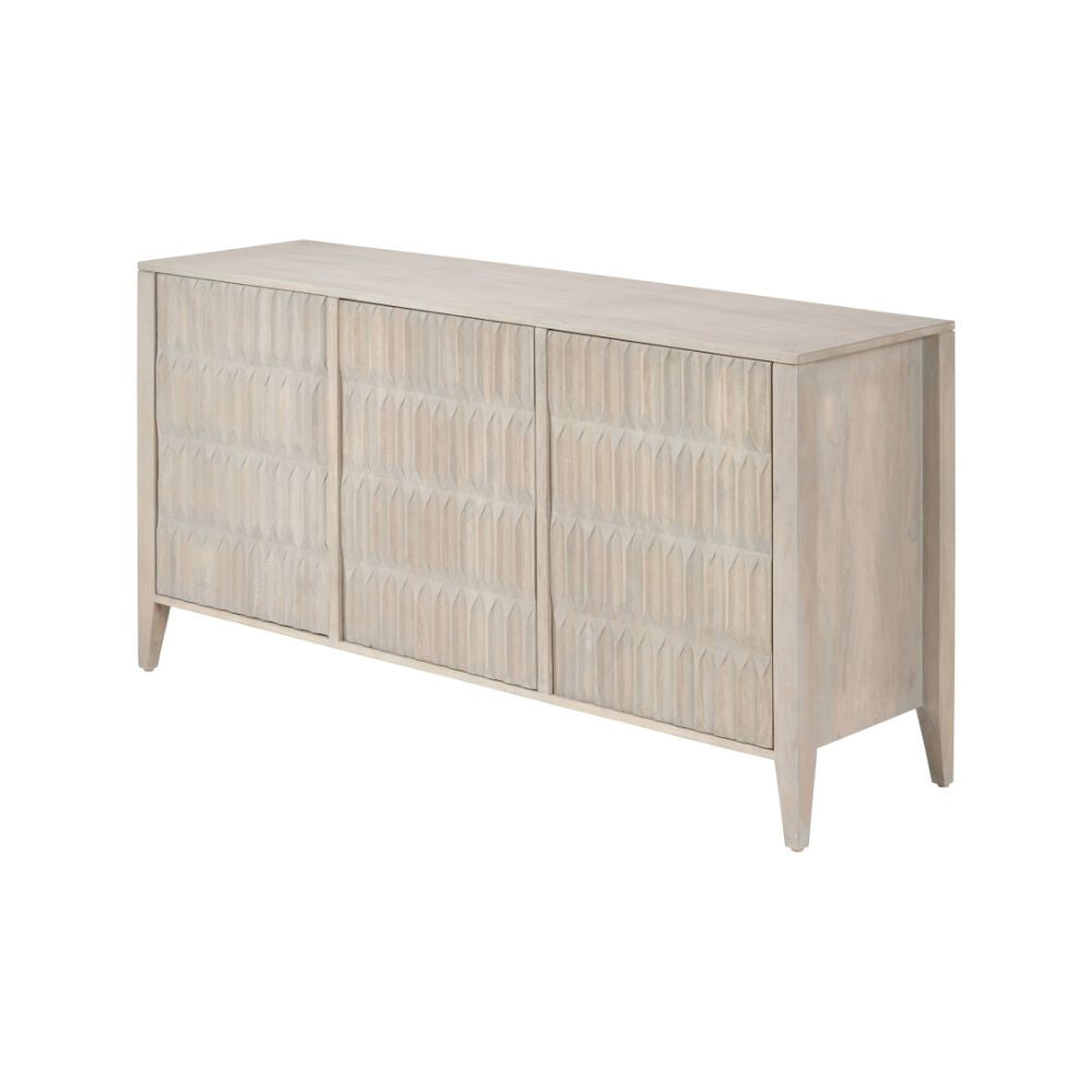 Khao Light Grey Mango Wood Sideboard