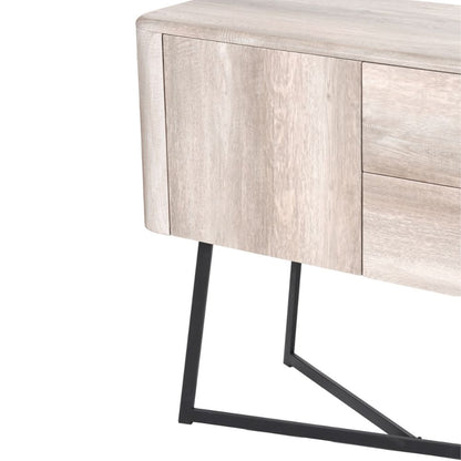 Ukiah Grey Oak Veneer Sideboard