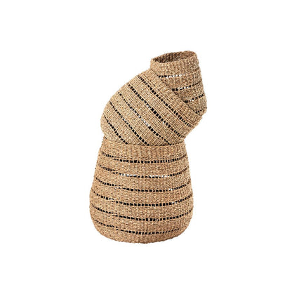 Seagrass Natural Round Baskets (Set of 3)