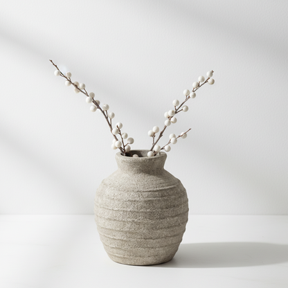 Tuscan Grey Large Vase