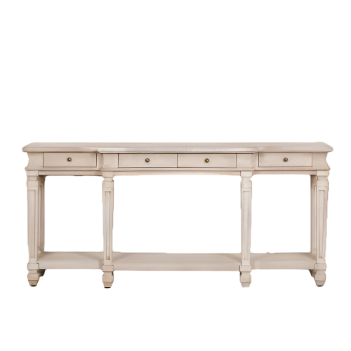 Everden Acacia Wood Console Table