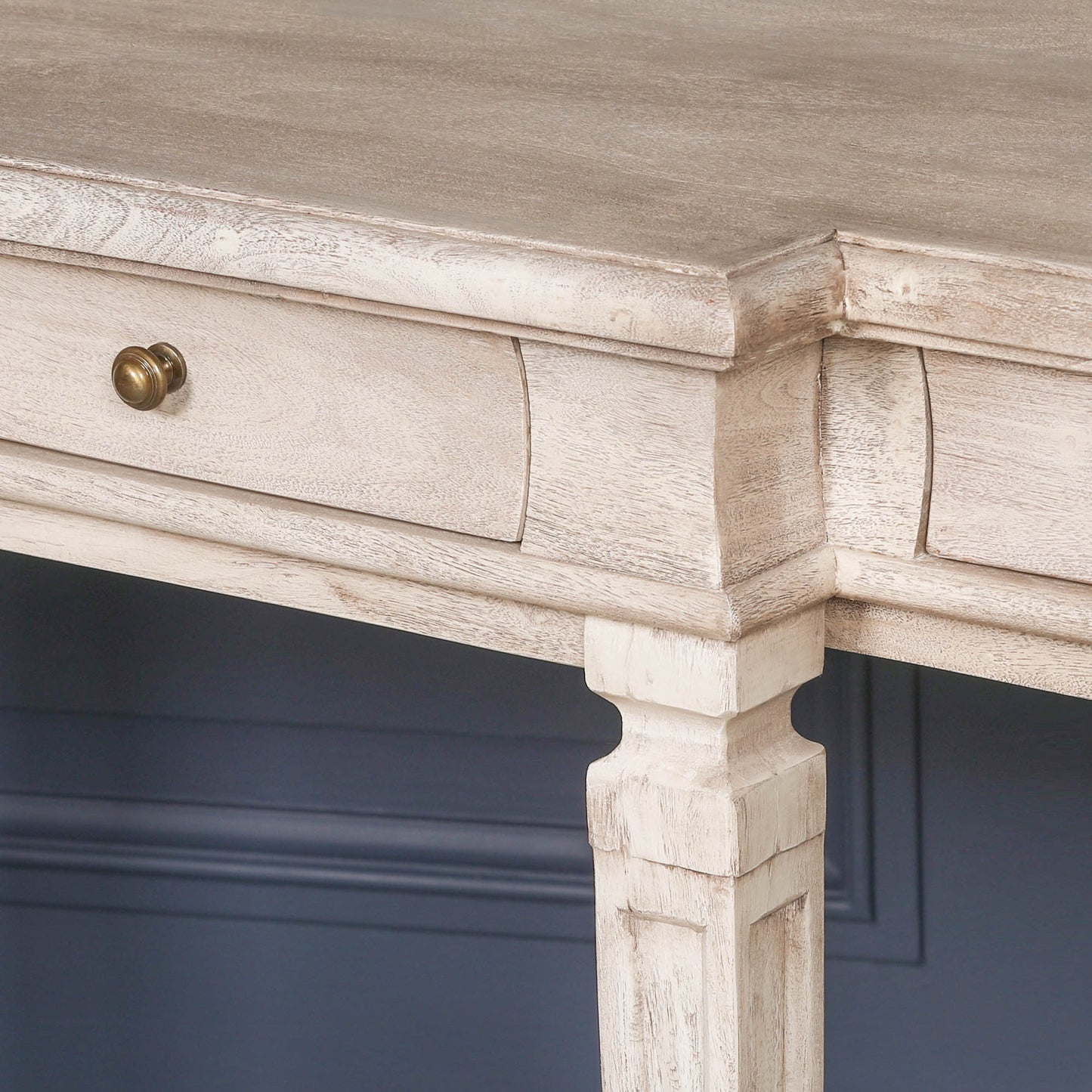 Everden Acacia Wood Console Table