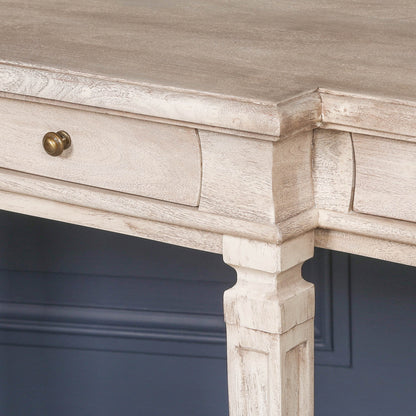 Everden Acacia Wood Console Table