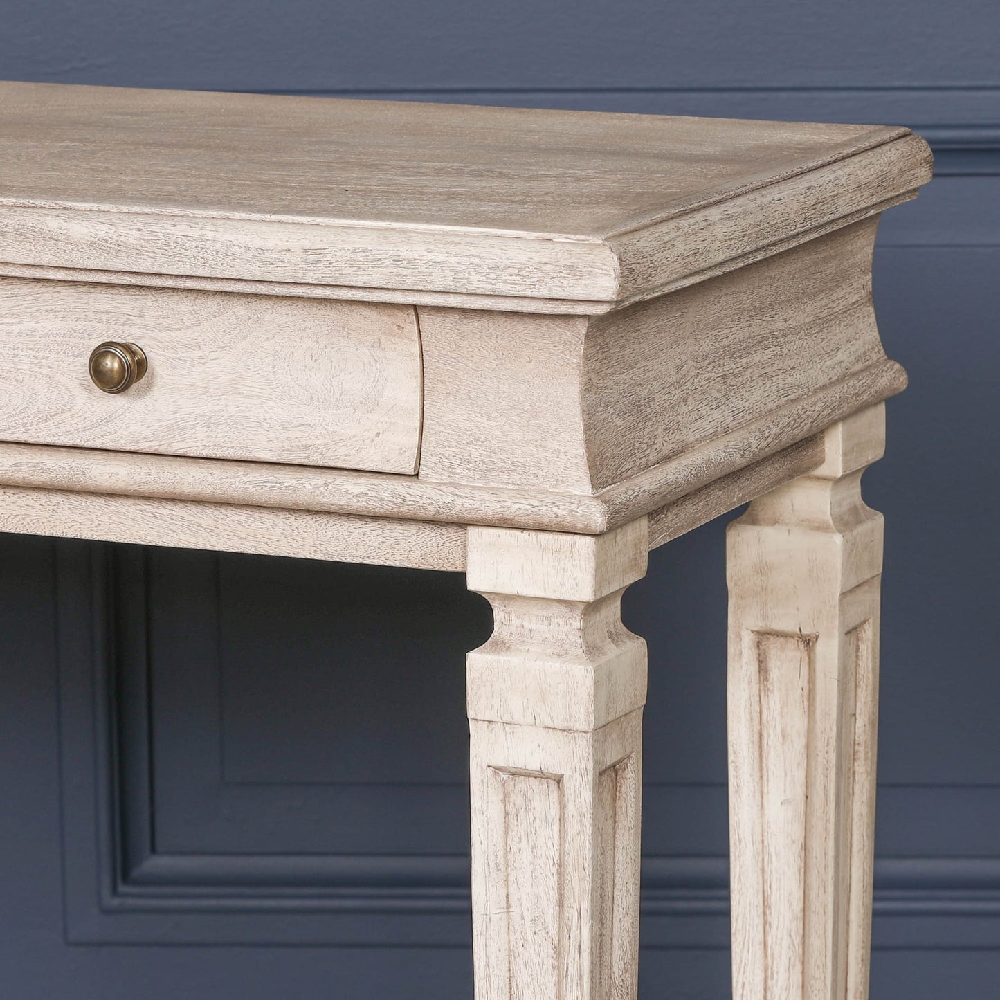 Everden Acacia Wood Console Table