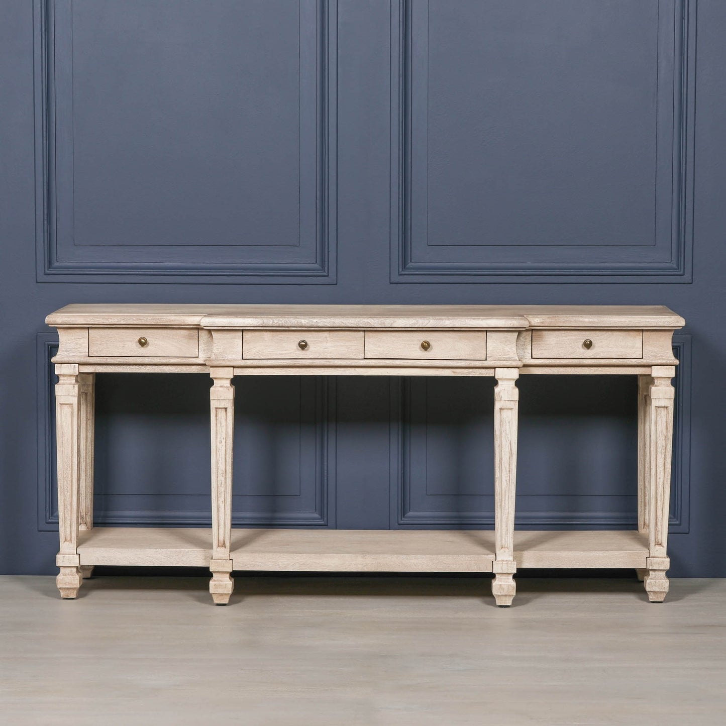 Everden Acacia Wood Console Table