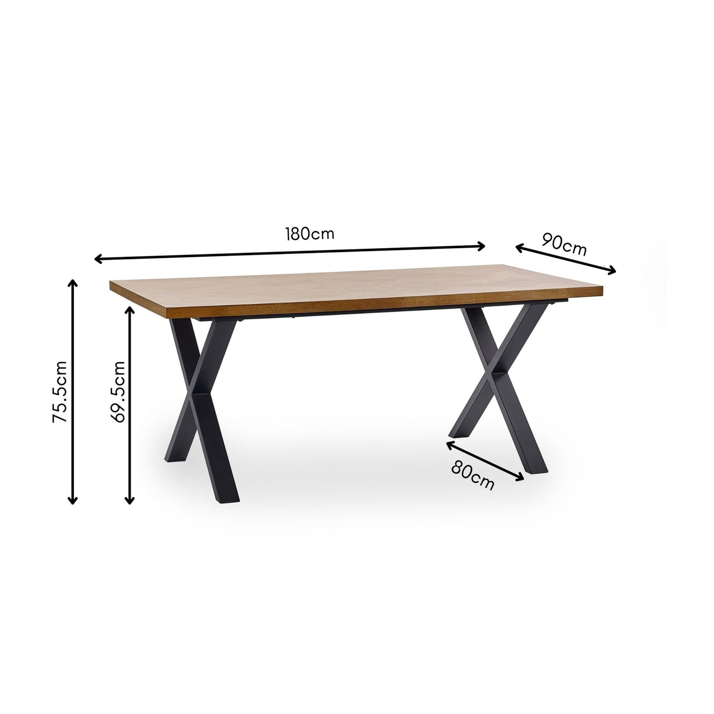 Aron 1.8m Dining Table