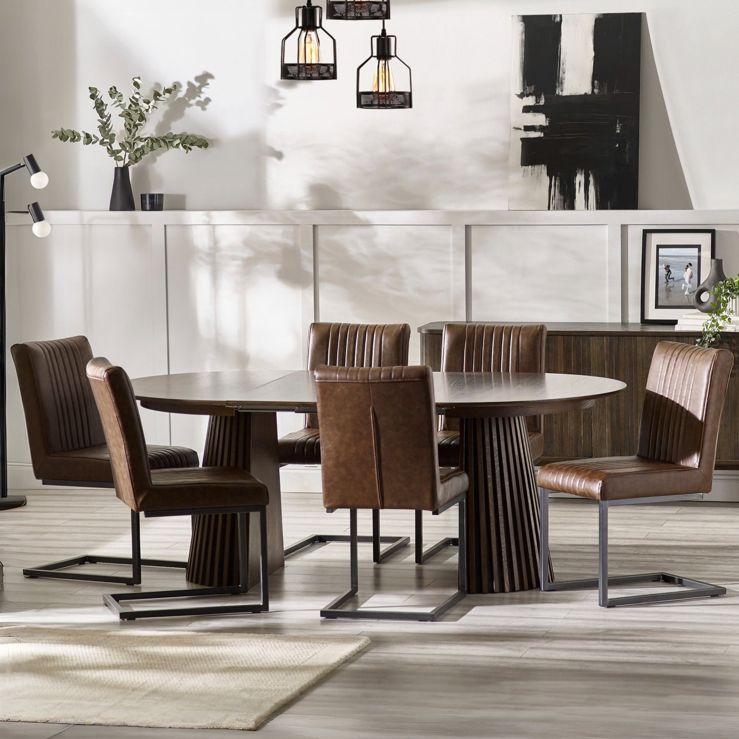Arya 1.2m Extendable Dining Table