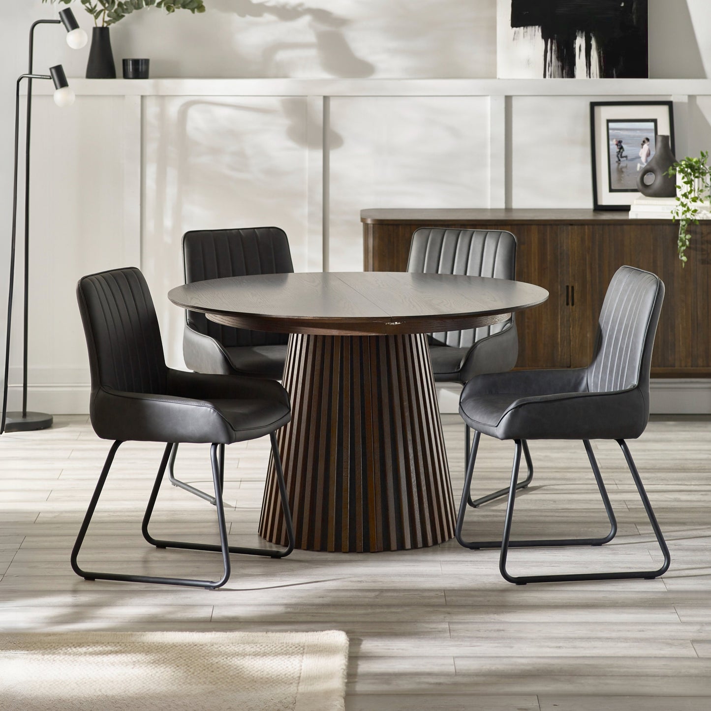 Arya 1.2m Extendable Dining Table
