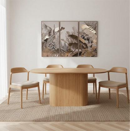 Terra Luna Oak 1.6m Dining Table
