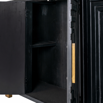 Lennox Black 2 Door Sideboard