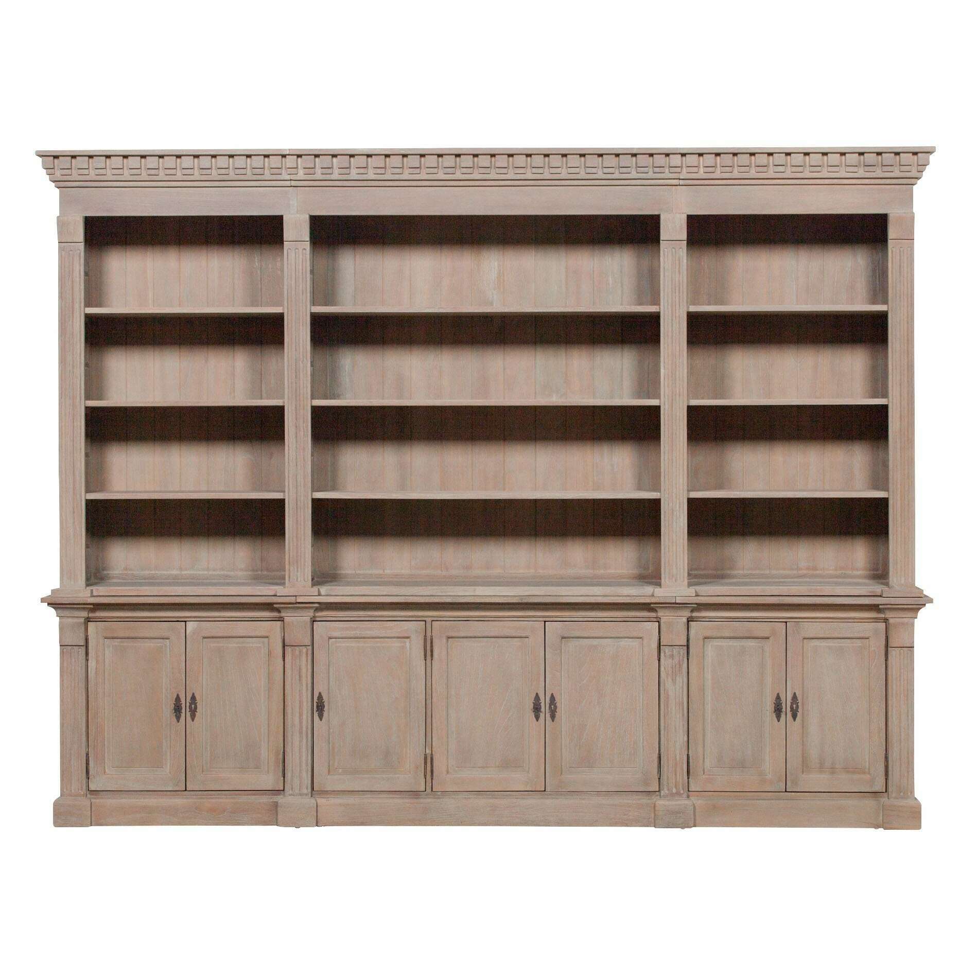 arbouré-extra-large-white-cedar-triple-bookcase---bookcase---heart-of-kitchens-33711915