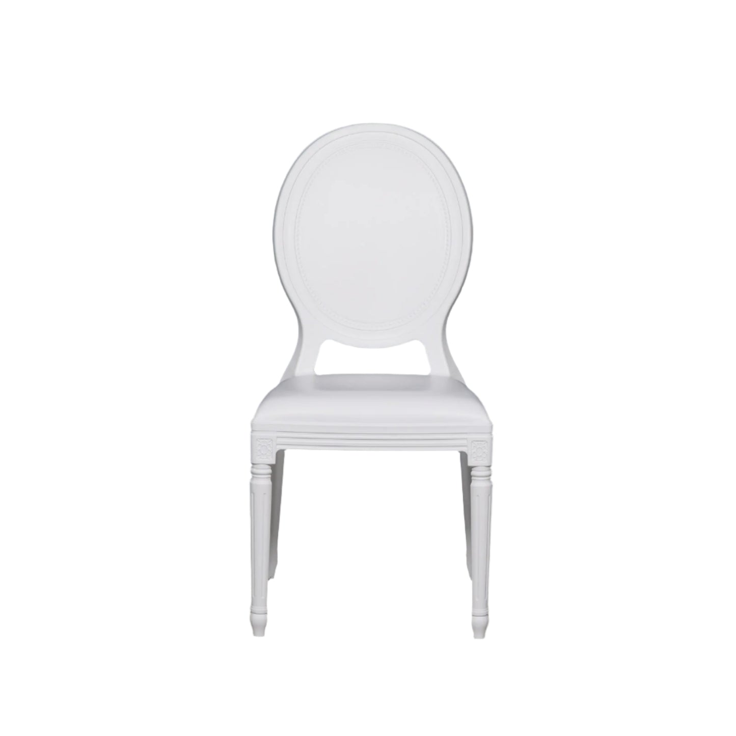 Louis White Dining Chair