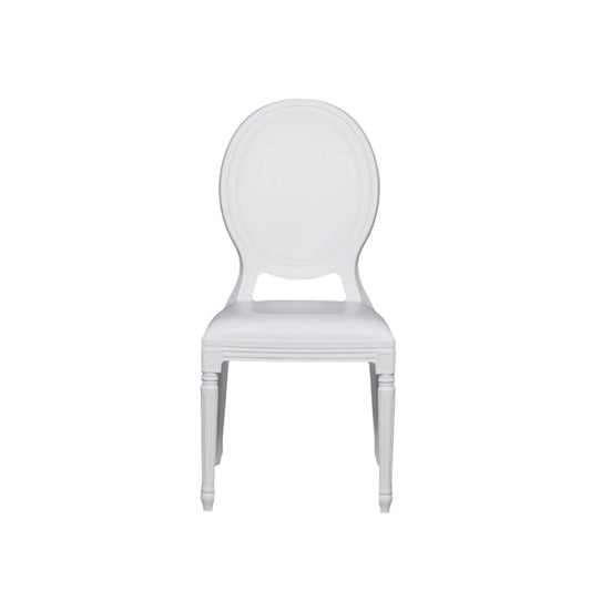 Louis White Dining Chair