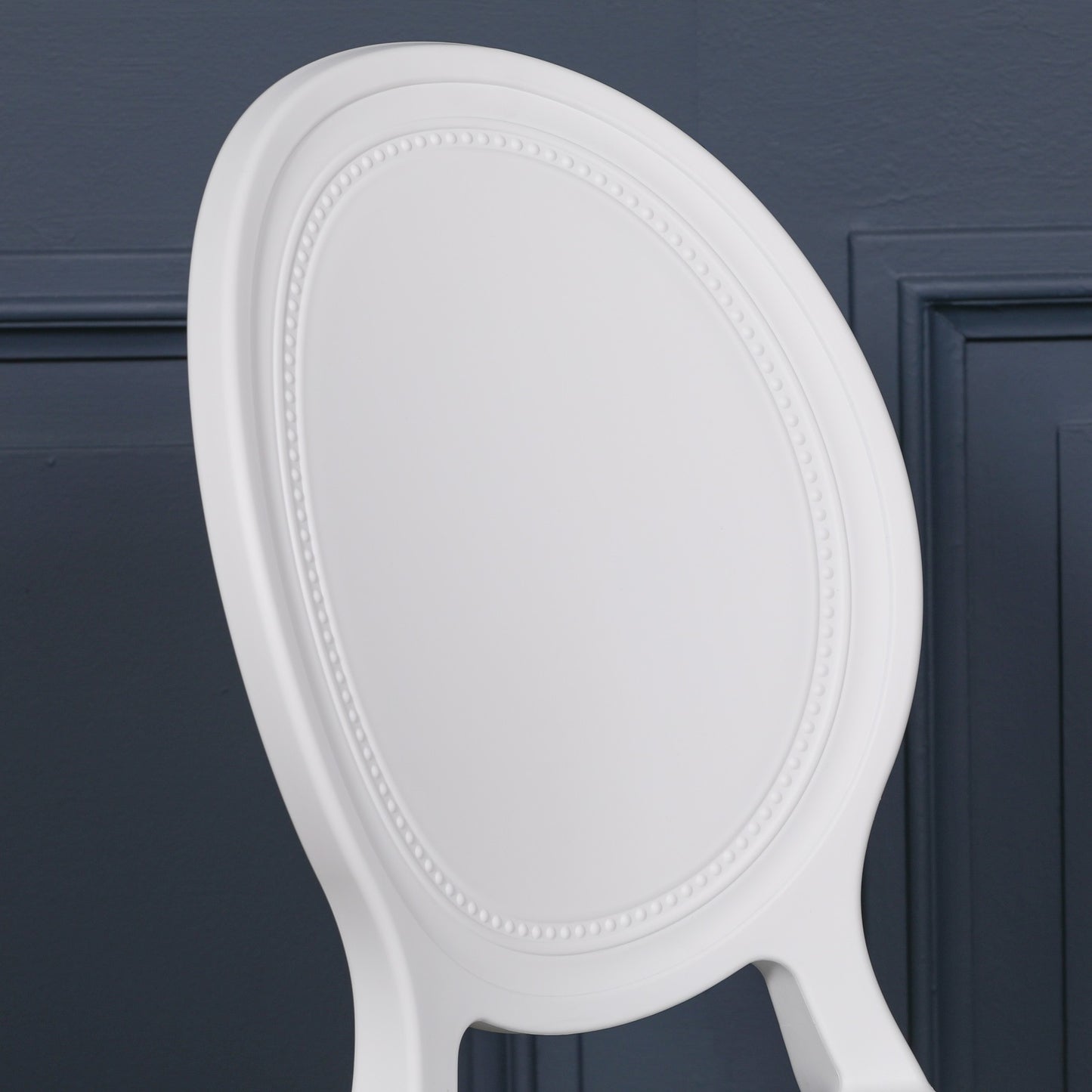 Louis White Dining Chair