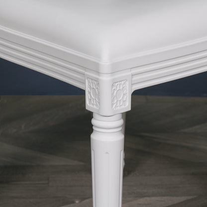 Louis White Dining Chair
