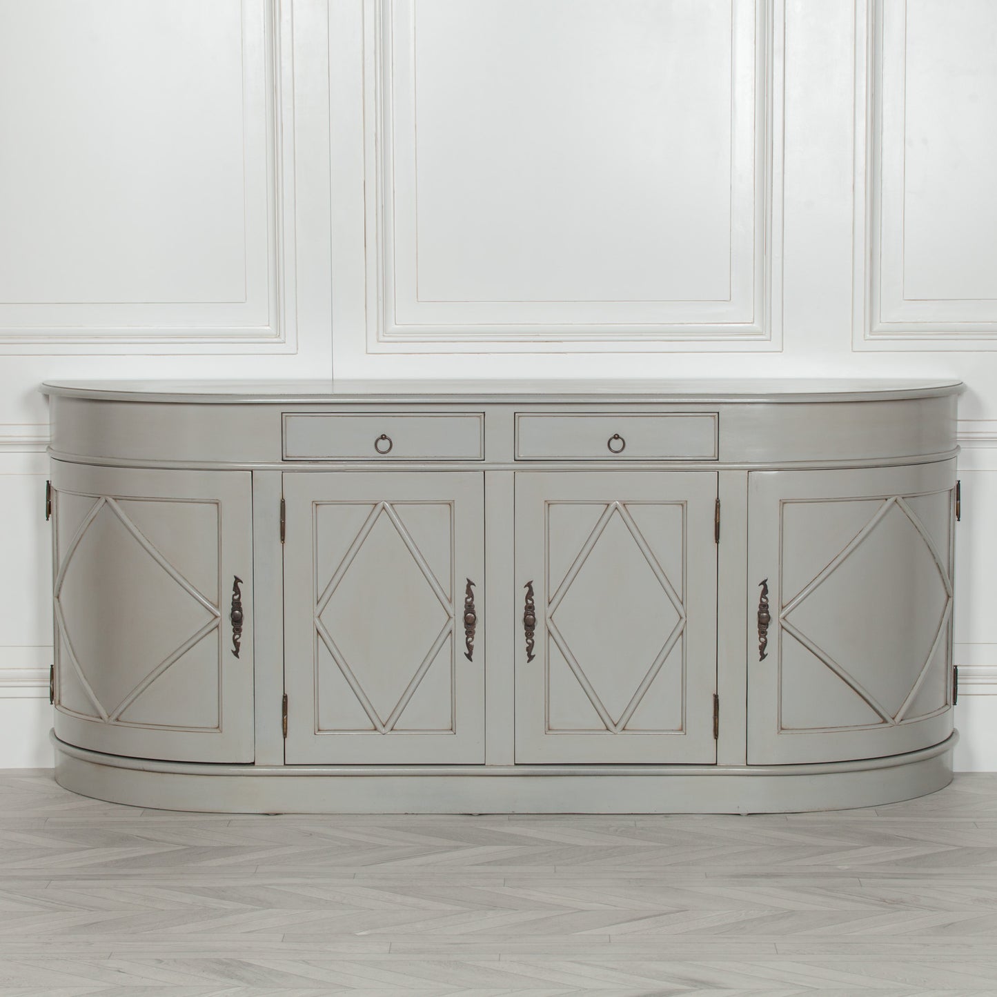 Elden Classical Grey Mahogany Sideboard