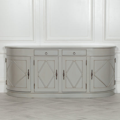 Elden Classical Grey Mahogany Sideboard